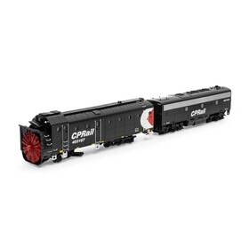 Ath93825 Athearn Ho Rotary Snowplow And F7b Cpr #403167/#403167b Rolling Stock