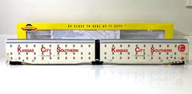 Ath96193 Athearn Genesis Auto-max Carrier Kansas City Southern Ho Freight Car - Kcs #8156