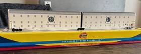 Ath96195 Athearn Ho Scale Auto-max Carrier Freight Car Bnsf/large Circle #314119 Used Ath96195 Athearn Ho Scale Auto-max Carrier Freight Car Bnsf/large Circle #314119 Used
