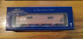 Athg15463 Athearn Genesis Kansas City Southern 4600 Covered Hopper #300118