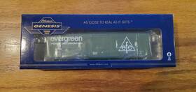 Athg26797 Athearn Genesis Evergreen Freight Car Corp 50ft P C And F Boxcar # 2540