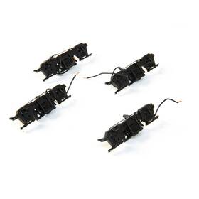Athg40373 Athearn Ho Blomberg M Sideframe Set Rubber/hyatt 4 Parts