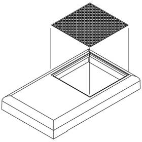 Athg62286 Athearn Ho Winterization Hatch With 48 Fans Sq Grill Gp-93 Parts