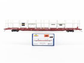Athg69538 Athearn Ho Scale Genesis Bttx B&o Auto Rack Flat Car #911880