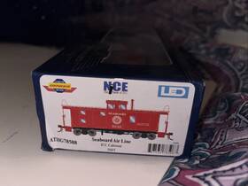 Athg78508 Athearn Genesis Ho Scale Seaboard Caboose W Lights Dcc
