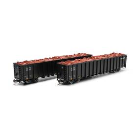 Athearn Athg78612 Ho Nsc 6000 Gondola With Load Tlpx #2216/2250 2 Rolling Stock