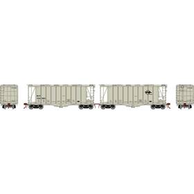 Athg87486 Athearn Ho Gatc 2600 Airslide Hoppermp/drawbar#7209902 Rolling