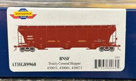 Athg89960 Athearn Used Genesis Bnsf Trinity 3 Pack