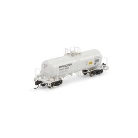 Athgn15322 Athearn N Prox White 13 600-gallon Acid Tank #16522