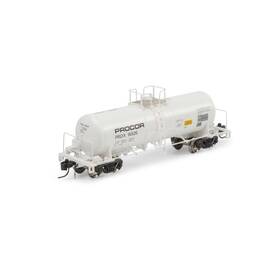 Athgn15323 Athearn N Prox White 13 600-gallon Acid Tank #16526