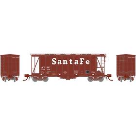 Athgn23386 Athearn N Gatc 2600 Airslide Hopper Atsf #310124 Rolling Stock
