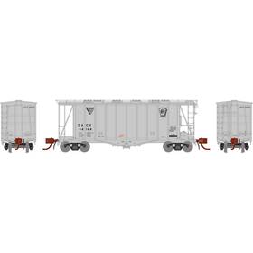 Athgn23395 Athearn N Gatc 2600 Airslide Hopper Prr/gacx #44144 Rolling Stock