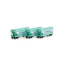 Athgn24694 Athearn N Acf 2970 Covered Hopper Nahx 3 Rolling Stock