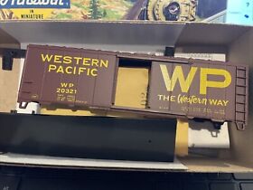 1116-1 Athearn By Bev-bel Ho Kit #1116-1 40foot Box Car Western Pacific #20321 Way