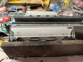 G4282 Athearn Genesis Ho 7944 Gacx 5161 3-bay Covered Hopper