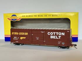 G4389 Athearn Ho Scale Genesis 50 Pc&f Boxcar With 14 Inch Plug Doors Cotton Belt/ssw
