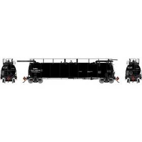 G67935 Athearn Ho Gatx Black Small Logo Tank Train Intermediate Car #28229