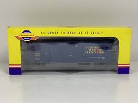 768187 Athearn Genesis G4385 Ho #g4385 Golden West Service 50 P C And F Box Car #768187 Nib