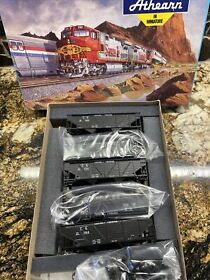 6103 Athearn Ho 5 Pack Kit #6103 34foot Cs 2 Bay Hopper Central Of Georgia Car Set Nos