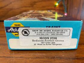 Modx2709 Athearn - Ho Scale Redlands Foothill 40 Ft Reefer Unassembled