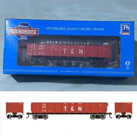Rnd1244 Athearn New Roundhouse Ho Scale 40ft Gondola Texas And Northern Tn 312