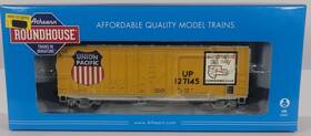 Rnd14507 Athearn Roundhouse Ho # 14507 Union Pacific 40ft Grain Box Car Up #127145 Read