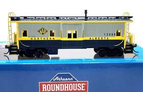Rnd90195 Athearn Ho Roundhouse Bay Window Caboose Northern Alberta Railway 13008