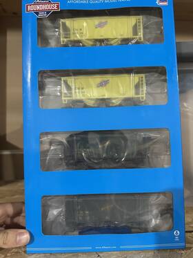 Rnd2392 Athearn Roundhouse Chicago Northwestern Ps2003 Covered Hopper 4-pack Ho Scale