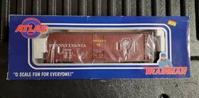 0534-2 Atlas Inch O 40ft Plug Door Box Caritem #0534-2 - Pennsylvania #19492 3 Rail Train
