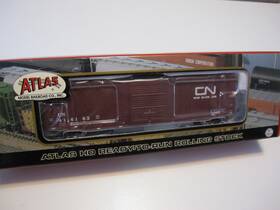 416182 Atlas 1369-2 Ho Rtr #1369-2 50ft Canadian National Precision Design Box Car Road #416182