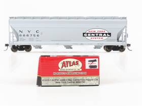 886756 Atlas 1403-1 Ho Scale Nyc New York Central 3-bay Centerflow Hopper #886756