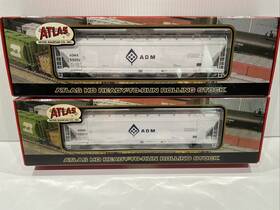 1502-1 Atlas Ho And 2 Pressureaide Center Flow Hopper Adm Admx Set Of Nib