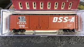15599 Atlas N Scale 50ft Ddbox Car Duluth South Shore Atlantic Dss&a #15599