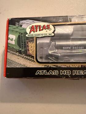 1560-2 Atlas 15602 Ho Scale 17 360 Gallon Tank Car Shpx #24038/open Box