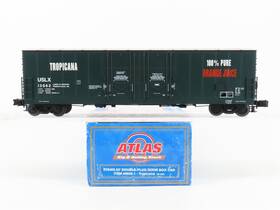 1681944 Atlas O Gauge 3-rail 6505-1 Uslc Tropicana 53ft Double Plug Boxcar #13062