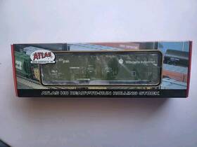 1782-2 Atlas Ho 53ft Evans Dpd Boxcar Willamette Industries # 19002 Rare