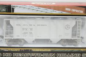 1848-1 Atlas Ho Scale Dh Delaware Hudson Ps2 Covered Hopper Car #12061 Nos Sealed