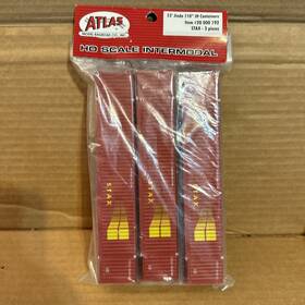 20000192 Atlas Ho Scale 20 000 192 53 Jindo 110 Inch Ih Container Stax 3-pack New In Bag
