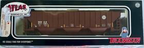 20000212 Atlas Trainman Ho Bnsf Thrall 4750 Covered Hopper 431080