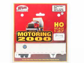 20000307 Atlas Ho Scale Sftz Bnsf Railway 48ft Pines Trailer #221960
