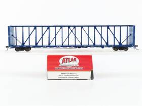 20000513 Atlas Ho Clc Columbia And Cowlitz 73ft Center Partition Flat Car #9857
