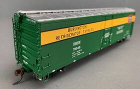 20001366 Atlas Ho Master Line 50 Plug Door Boxcar Burlington Rbbx #79549 Ho3693