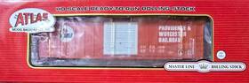 20002630 Atlas Ho Fmc 5077 Single Door Box Car Providence And Worcester #347
