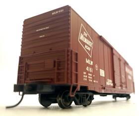 20004190 Atlas Ho Scale Milwaukee Road Acf 60ft Double Door Auto Parts Box Car 20004190 Atlas Ho Scale Milwaukee Road Acf 60ft Double Door Auto Parts Box Car