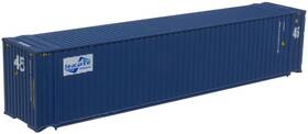 20004692 Atlas Ho Scale 45ft Corrugated Container 3-pack Sea Castle Set 1 Blue/white