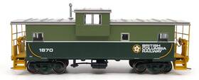 20005019 Atlas Ho British Columbia Railway Extended Vision Caboose #1870 Ex
