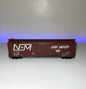 20005853 Atlas Ho 50ft Postwar Boxcar- Nacionales De Mexico #93259