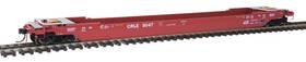 20006005 Atlas Ho Scale Gunderson 48ft All-purpose Well Car Coe Rail Leasing/crle #5073