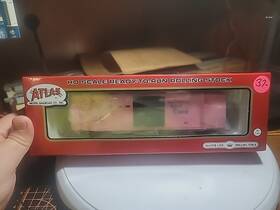 Atlas 20006215 Ho Ttx Tbox Railbox 50ft Fmc 5077 Boxcar Pink On Track For A Cure Early