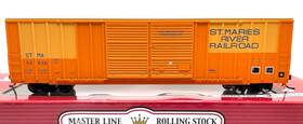 20006307 Atlas Ho 52ft Fmc 5503 Double Door Box Car St Maries River Railroad Stma